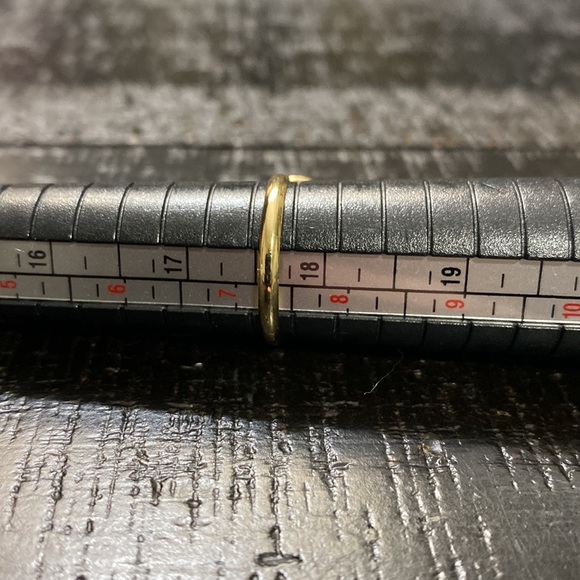 NWOT Size 7.25 Gold Tone Feather Leaf Ring! - Picture 5 of 5